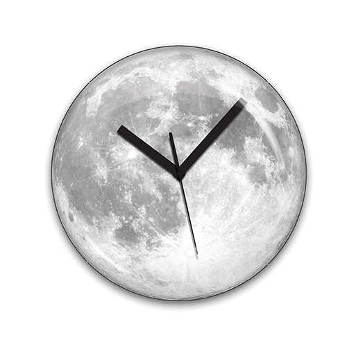 키커랜드 벽시계 - 야광 달 (CL31)