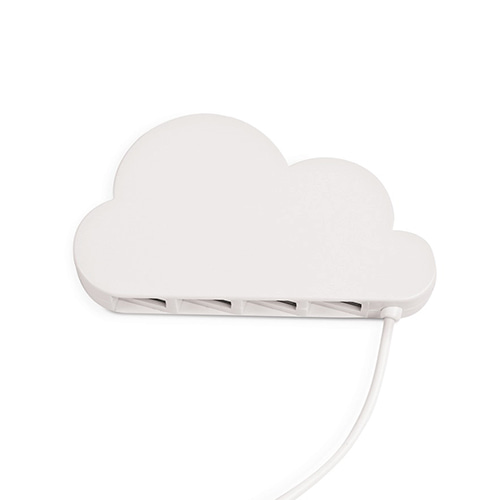 키커랜드 구름 USB 허브 (US042-W)